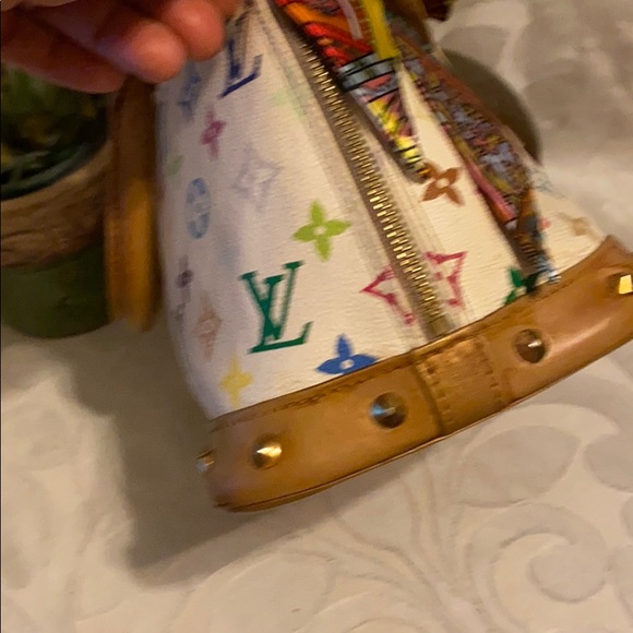 COPY - Louis Vuitton multicolor Murakami Satchel Alma - Picture 5 of 16